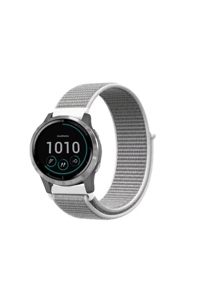 KRETON KRETON Garmin Vivoactive 4 Uyumlu Spor Kumaş Desenli Cırt Cırtlı Kordon Kayış ürün görseli