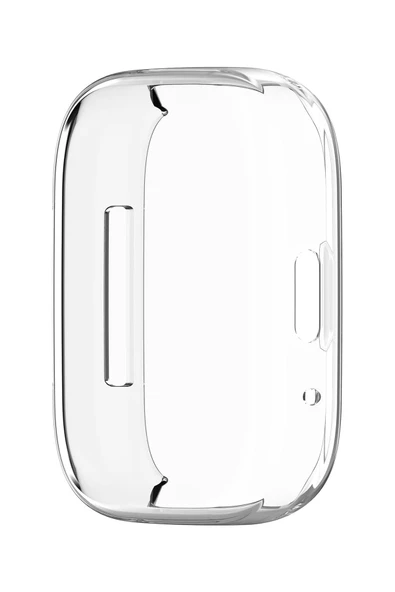 KRETON KRETON Redmi Watch 3 Active Uyumlu Kasa ve Ekran Koruyucu 360 Tam Koruma Silikon Kılıf - Resim 2