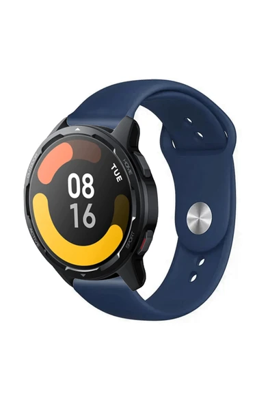KRETON KRETON Xiaomi Watch Color / Color2 Ile Uyumlu Yumuşak Dokulu Silikon Kordon Kayış - Resim 7