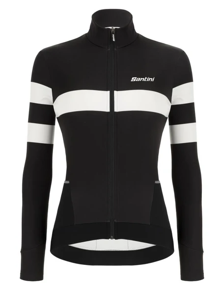 Santini Coral Bengal Kadın Termal Kışlık Bisiklet Forması 2W216175CORALBENG - Resim 7