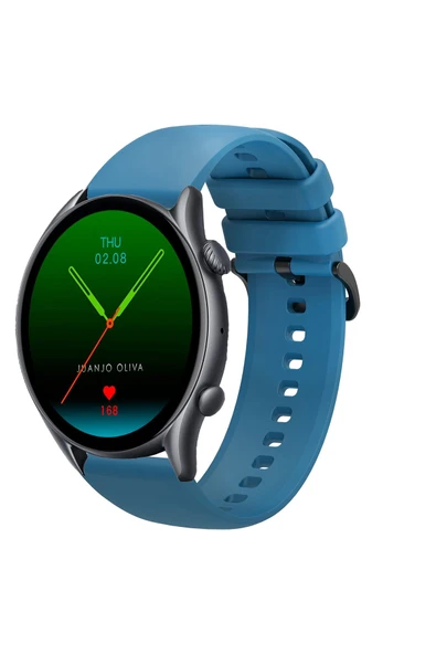 KRETON KRETON Amazfit GTR3-GTR3 PRO Uyumlu Kordon Yumuşak Dokulu Soft Renk Tokalı Silikon Kayış - Resim 10