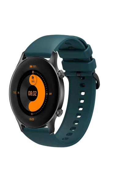 KRETON KRETON Haylou RS3 LS04 Uyumlu Kordon Yumuşak Dokulu Soft Renk Tokalı Silikon Kayış - Resim 6