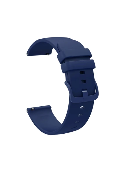 KRETON KRETON Samsung Galaxy Watch 4 Classic 42mm/46mm Uyumlu Kordon Yumuşak Dokulu Soft Renk Tokalı Silikon Kayış - Resim 4