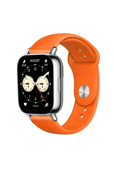 KRETON KRETON Xiaomi Redmi Watch 5 Active Ile Uyumlu Yumuşak Dokulu Silikon Kordon Kayış - Resim 7