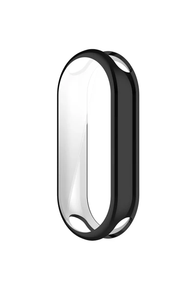 KRETON KRETON Xiaomi Smart Band 10 ( Mi Band 10 ) ile Uyumlu Kasa Ve Ekran Koruyucu 360 Tam Koruma Silikon Kılıf - Resim 6