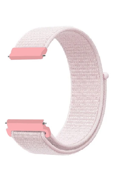 KRETON KRETON Amazfit Zeppe  Uyumlu Spor Kumaş Desenli Cırt Cırtlı Kordon Kayış - Resim 3