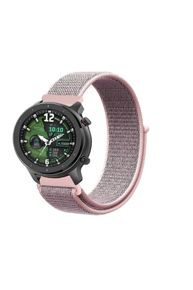 KRETON KRETON Amazfit GTR 47mm Uyumlu Spor Kumaş Desenli Cırt Cırtlı Kordon Kayış - Resim 8