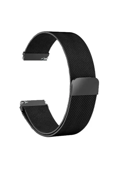 KRETON KRETON Garmin Forerunner 245 / 245 Music Uyumlu Kordon Hasır Metal Örgü Tarz Mıknatıslı Milano Kayış - Resim 2