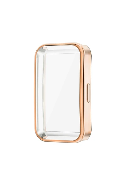 KRETON KRETON Huawei Band 8 , 9 Ve 10 Ile Uyumlu Kasa Ve Ekran Koruyucu 360 Tam Koruma Silikon Kılıf - Resim 6