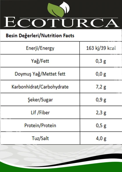 Ecoturca Turşu Yakan Biber Turşusu 1450 g - Resim 2