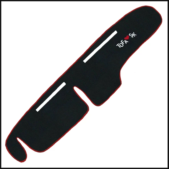 Tofaş Şahin Doğan Kartal Nakışlı Oto Halı Paspas Seti & Alçak Torpido Kaplama Halısı & Sehpa Örtüsü - Resim 3