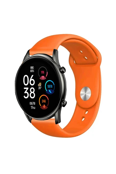 KRETON KRETON Haylou Rt Ls05s Ile Uyumlu Yumuşak Dokulu Silikon Kordon Kayış - Resim 5