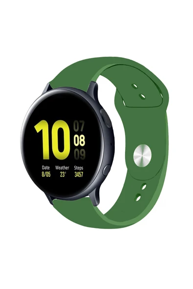 KRETON KRETON Samsung Galaxy Watch Active 2 40mm/44mm Uyumlu Kordon Yumuşak Dokulu Silikon Kayış ürün görseli