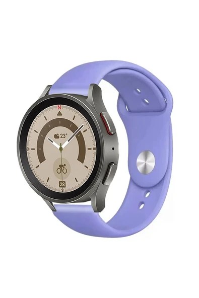 KRETON KRETON Samsung Galaxy Watch 4 40 mm / 44 mm Uyumlu Kordon Yumuşak Dokulu Silikon Kayış - Resim 5