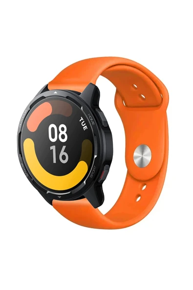 KRETON KRETON Xiaomi Watch Color / Color2 Ile Uyumlu Yumuşak Dokulu Silikon Kordon Kayış - Resim 8