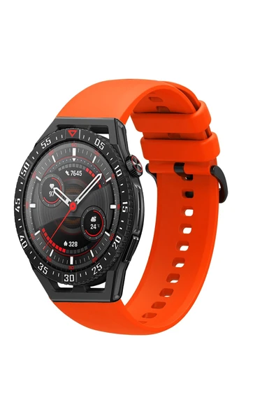 KRETON KRETON Huawei Watch Gt3 SE Uyumlu Kordon Yumuşak Dokulu Soft Renk Tokalı Silikon Kayış - Resim 10