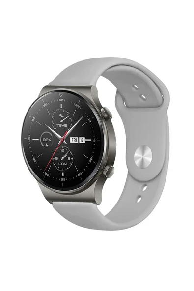 KRETON KRETON Huawei Watch Gt2 Pro Uyumlu MÜRDÜM Kordon Yumuşak Dokulu Silikon Kayış - Resim 12