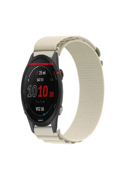 KRETON KRETON Garmin VivoMove Luxe , Style , HR Uyumlu Kordon Alpine Loop Döngü Spor Kayış - Resim 5