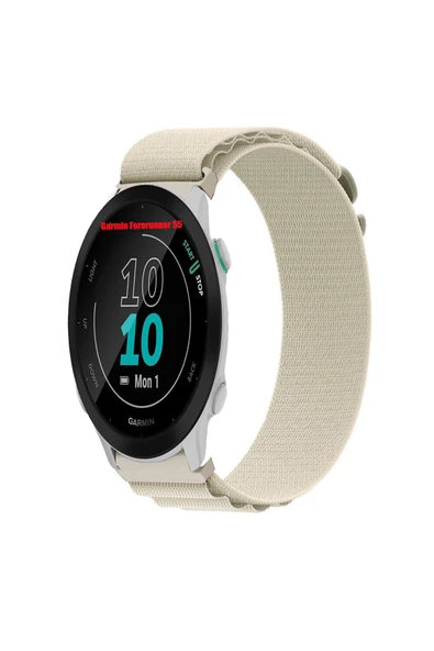 KRETON KRETON Garmin Forerunner 55 Uyumlu Kordon Alpine Loop Döngü Spor Kayış - Resim 10