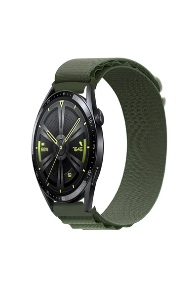 KRETON KRETON Huawei Watch Gt3 46mm Uyumlu Kordon Alpine Loop Döngü Spor Kayış - Resim 7
