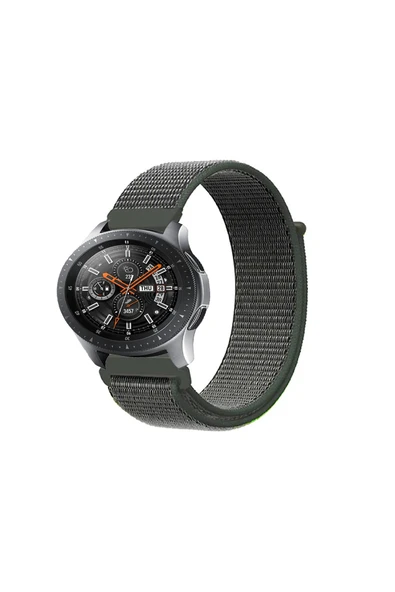 KRETON KRETON Samsung Galaxy Watch 46mm Uyumlu Spor Kumaş Desenli Cırt Cırtlı Kordon Kayış ürün görseli