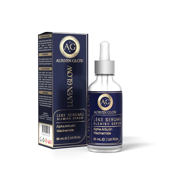 Aurven Glow Luven Glow Leke Karşıtı Arbutin Cilt Bakım Serumu 30 ml ürün görseli