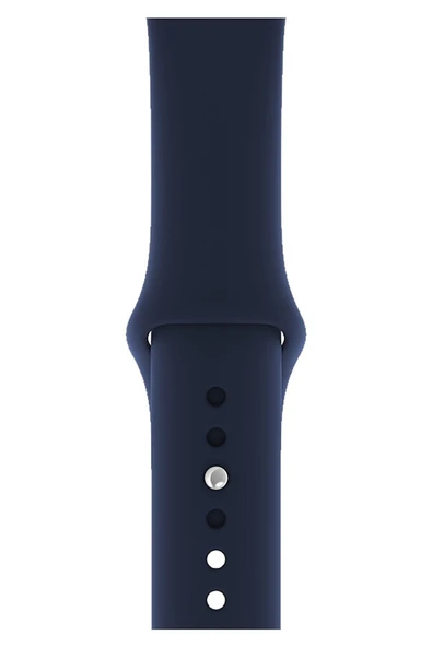 KRETON KRETON Apple Watch Serisi 1 2 3 4 5 6 7 Se 8 Uyumlu Kordon 38mm/40mm/41mm Jel Silikon Spor Kayış - Resim 2