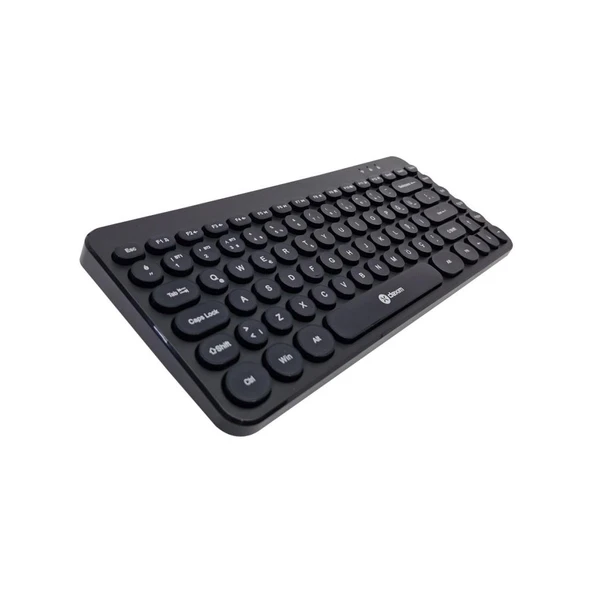 Dexim KBW002 Retro Daktilo Görünümlü Şık ve Kullanışlı Pilli Türkçe Bluetooth Q Klavye - Resim 3