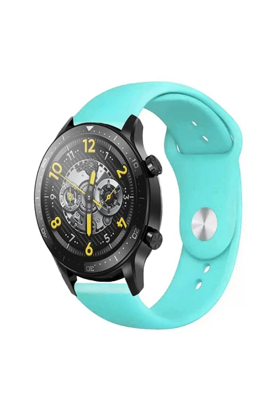 KRETON KRETON Realme Watch S Ve S Pro Ile Uyumlu Yumuşak Dokulu Silikon Kordon Kayış - Resim 7