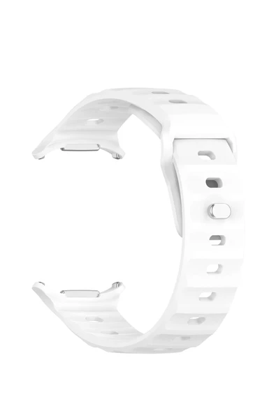 KRETON KRETON Samsung Galaxy Watch 7 Ultra 47mm ile Uyumlu Kordon Dalgalı Official Design Premium Silikon Kayış - Resim 8