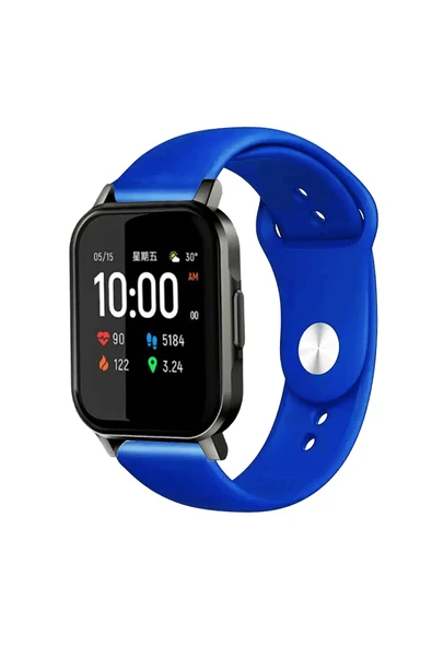 KRETON KRETON Haylou LS02 Uyumlu MAVİ Kordon Yumuşak Dokulu Silikon Kayış ürün görseli