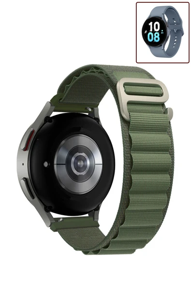 KRETON KRETON Samsung Galaxy Watch 5 40mm/44mm Uyumlu Kordon Alpine Loop Döngü Spor Kayış - Resim 6