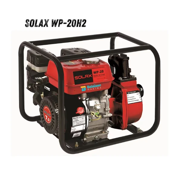 Solax 2'' Dört Zamanlı Yüksek Basınçlı Benzinli Motopomp ürün görseli