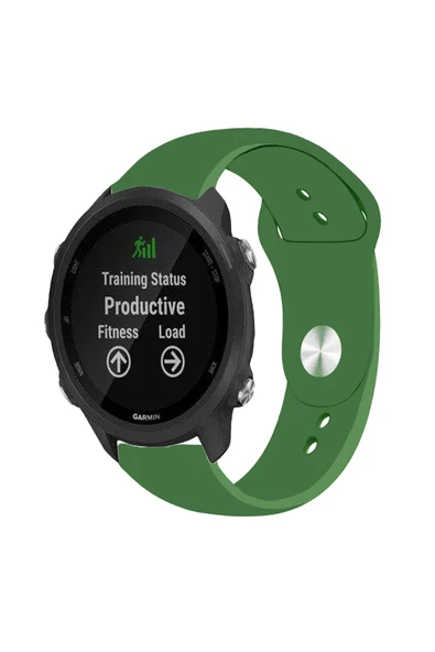 KRETON KRETON Garmin Forerunner 245 / 245 Music Ile Uyumlu Yumuşak Dokulu Silikon Kordon Kayış (20MM) ürün görseli