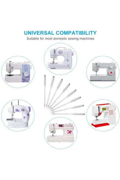 Bluemix Singer Pfaff Zetina Beko Dikiş Makine 11/75 Numara Makine Iğnesi 1 Paket 10 Adet - Resim 5