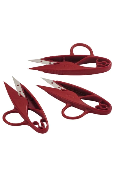 EleganTShoP Red İplik Temizleme Çıt Makası pin-1155 - Resim 3