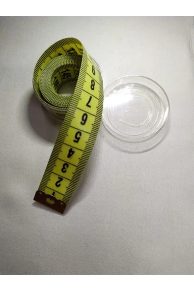 Turhan Açık Sarı Renk Kutulu Mezura 150cm – Cetvel ürün görseli