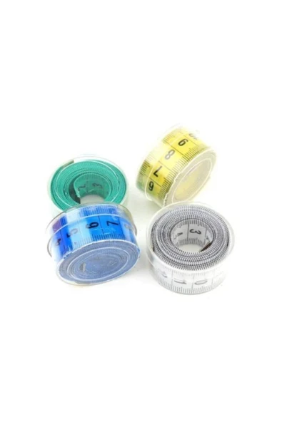 salarticaret Klasik 1,5 Metre Kutulu Çift Yönlü Terzi Okul Mezura Mezure Mezro – Şerit Metre