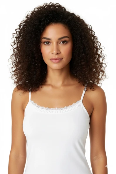 Dantelli İp Askılı Atlet B612 ürün görseli