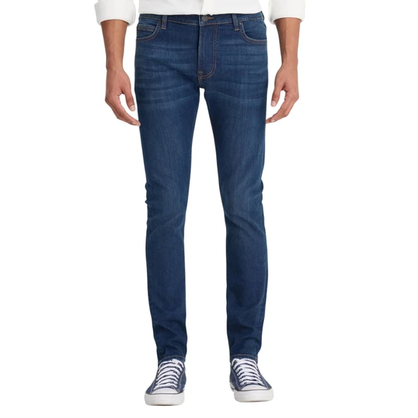 Erkek Skinny Fit Çok Dar Kesim Normal Bel Çok Dar Paça Malone Jean Kot Pantolon - Resim 6