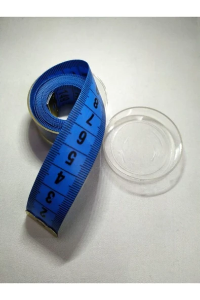 Turhan Mavi Renk Kutulu Mezura 150cm – Cetvel ürün görseli