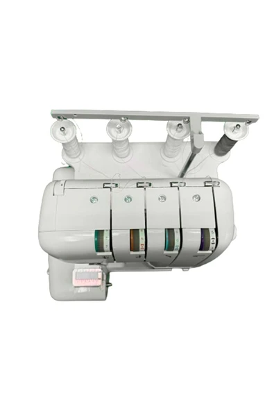 Elmas Ev Tipi 3-4 İplik Overlok Makinası, 2 Yıl Garanti, Beyaz Renk - Resim 7