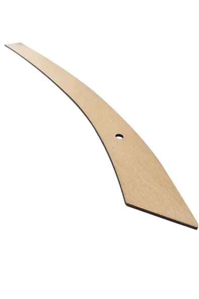 İşkur Makina Terzi-modelist-tekstil 7 Parça Ahşap Cetvel Riga Gönye Takımı - Resim 3