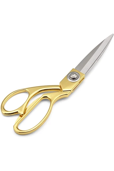 Janissary Kumaş, Deri, Kot Kesim 21cm Altın Sarısı Profesyonel Terzi Makası ürün görseli