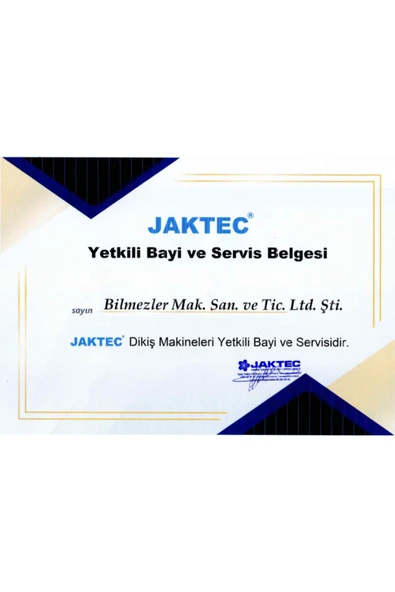 Jaktec 562ED Etek Reçme Dikiş Makinesi Direct Drive - Resim 7