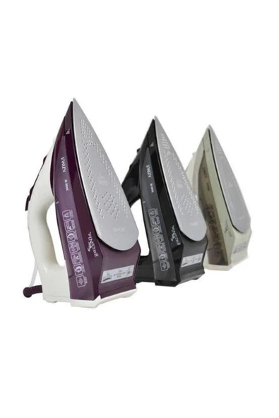 Silter Füme Renk Gazzella Azimut Inorcera Buharlı Ütü - Resim 2