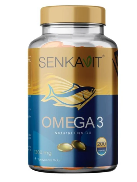 Senkavit Omega 3 1300 mg 200 Softjel ürün görseli