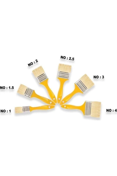 Yıldırım Kestirme Fırça ("1,5 Kestirme Fırça") ürün görseli