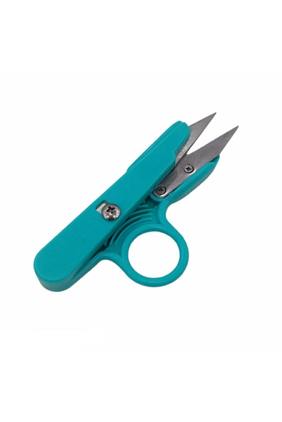 Golden Eagle Iplik Temizleme Makası - Petrol Yeşili Çıt Çıt Makas ürün görseli