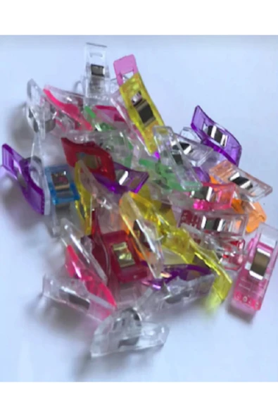 Singer Safety Zetina kumaş Mandal renkli 250 adet gönderilecektir - Resim 2